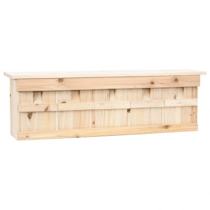 Φωλιά για Σπουργίτια με 5 Θαλάμους 68x15x21 εκ. Ξύλο Ελάτης