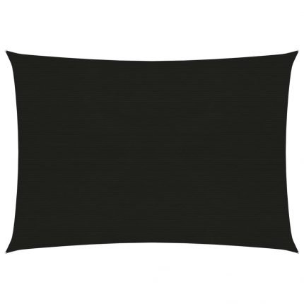 Πανί Σκίασης Μαύρο 3,5 x 5 μ. από HDPE 160 γρ./μ²