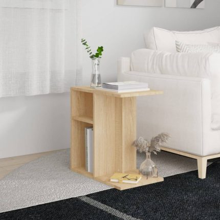 Τραπέζι Βοηθητικό Sonoma Δρυς 50 x 30 x 50 εκ. Επεξ. Ξύλο