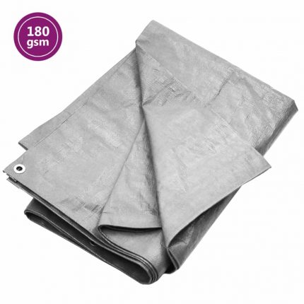 Μουσαμάς Γκρι 180 γρ./μ.² 4x6 μ. από HDPE